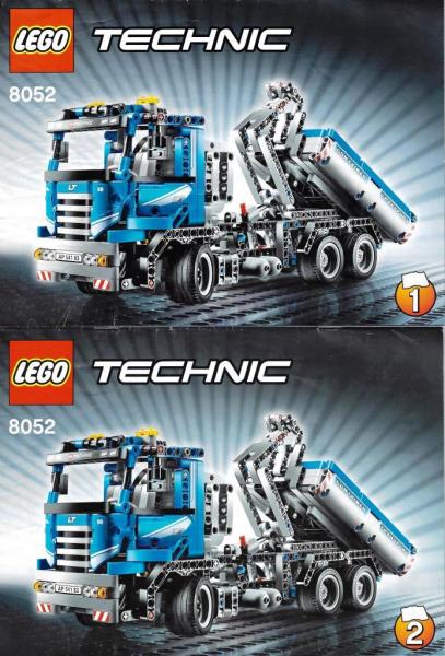LEGO - 8052 - Jeu de construction - LEGO® Technic - Le camion conteneur  motorisé : LEGO: : Jeux et Jouets