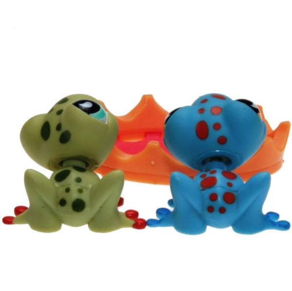 Littlest Pet Shop - Pet Pairs - 0805 Frog, 0806 Frog