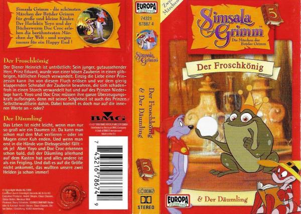 MC - Simsala Grimm - Der Froschkönig - Der Däumling