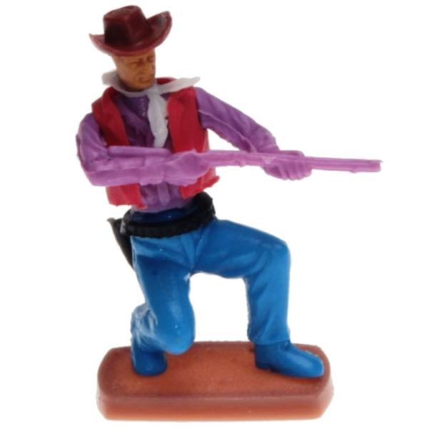 Plasty - Cowboy kniend mit Gewehr