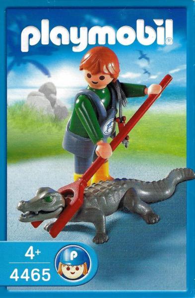 Playmobil - 4465 Zookeeper with Caiman