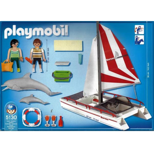 Playmobil - 5130 Katamaran mit Delfinen