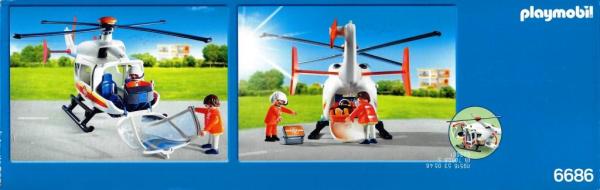 Playmobil - 6686 Emergency Medical Helicopter