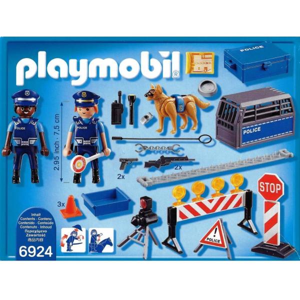 Playmobil - 6924 Police Roadblock
