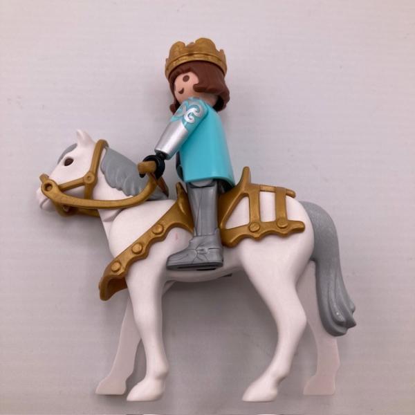 Playmobil Prinz auf Pferd