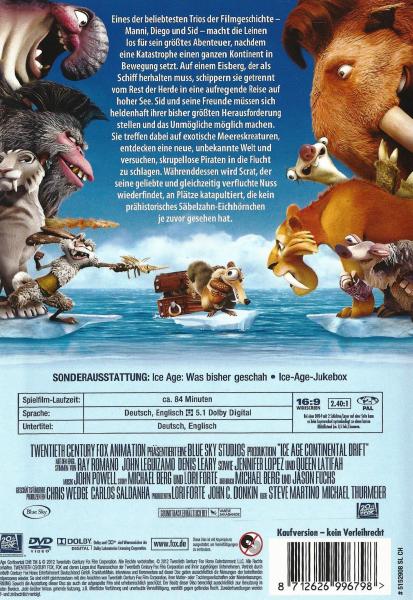 DVD - Ice Age 4 - Voll verschoben