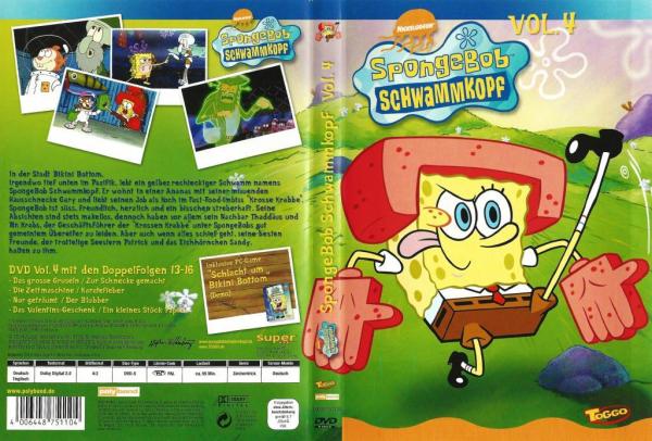 DVD - SpongeBob Schwammkopf Vol. 4 - DECOTOYS