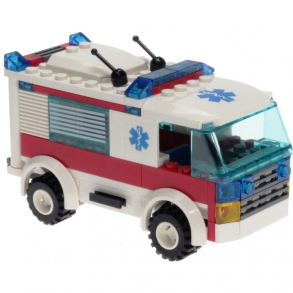 Download LEGO City 7890 - Ambulance - DECOTOYS