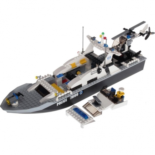 Lego City 7899 Polizeiboot Decotoys