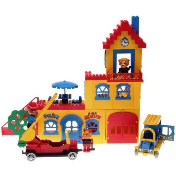 LEGO Fabuland 350 - Mairie avec Leonard Lion & Friends
