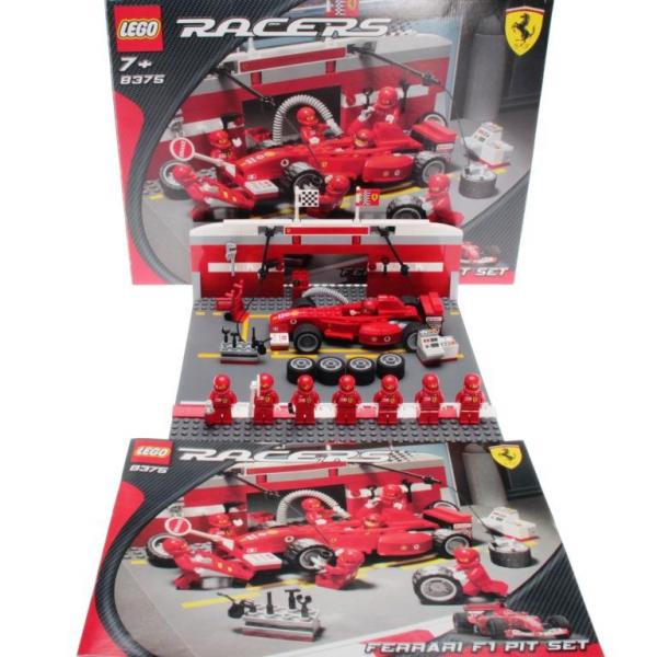 Lego Racers 8375 - Ferrari F1 Pit Set