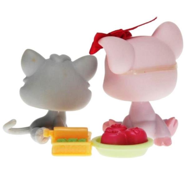 Littlest Pet Shop - Pet Pairs - 0087 Pig, 0088 Kitten