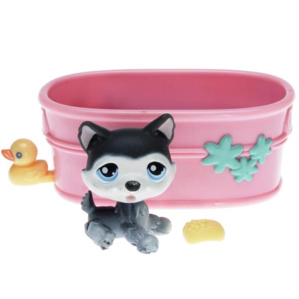Littlest Pet Shop - Portable Pets - 0210 Husky
