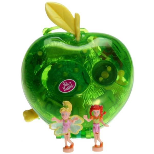 Polly Pocket Mini - 2000 - Fruit Surprise Apple Mattel Toys 28654
