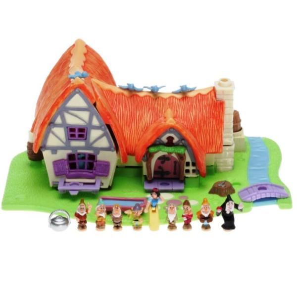 polly pocket snow white and the seven dwarfs