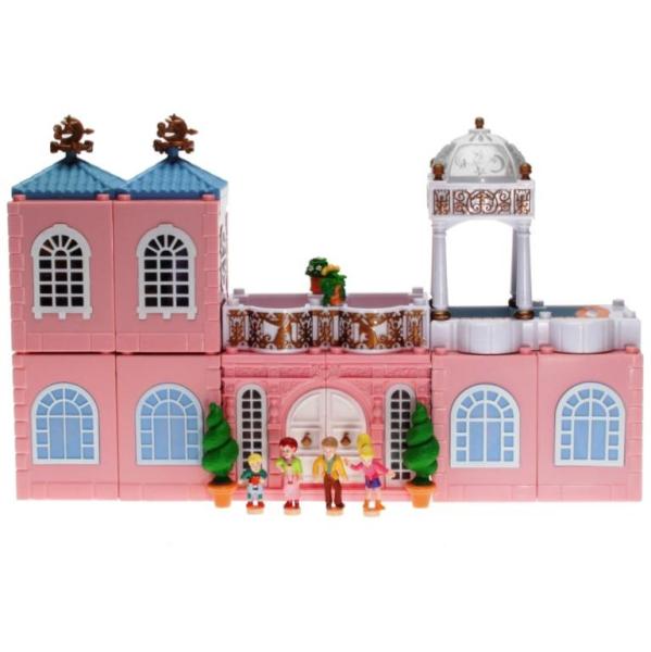 Polly Pocket Mini - 1999 - Dream Builders - Deluxe Mansion - Mattel Toys 21950