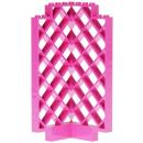 LEGO Belville Parts - Wall, Lattice Corner 30016 Dark Pink
