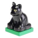 LEGO Duplo - Animal Panther Cub on Base 2334c03pb02