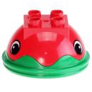 LEGO Duplo - Ball Tube Cover 40710 / 40711pb01 Green / Red