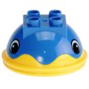 LEGO Duplo - Ball Tube Cover 40710 / 40711pb01 Yellow / Blue