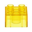 LEGO Duplo - Brick 2 x 2 3437 Trans-Yellow