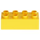 LEGO Duplo - Brick 2 x 4 3011 Yellow