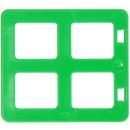 LEGO Duplo - Building Door / Window Pane 1 x 4 x 3 90265 Bright Green