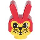 LEGO Duplo - Figure Head Animal Bunny / Rabbit dupbunnyhead