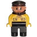 LEGO Duplo - Figure Male 4555pb052 (Intelli-Train Yellow Conductor)