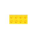 LEGO Duplo - Plate 2 x 4 40666 Yellow