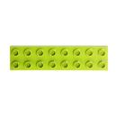 LEGO Duplo - Plate 2 x 8 44524 Lime