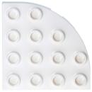 LEGO Duplo - Plate Round Corner 4 x 4 98218 White