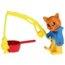 LEGO Fabuland 3701 - Le pêcheur Cornelius Cat